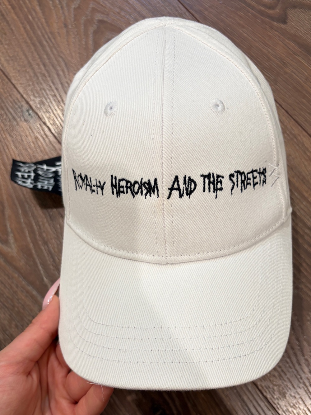 Ksubi Royalty Heroism And The Streets White Baseball Cap